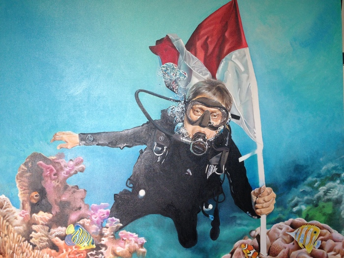 Action Diver Sold-Out in Galeri Nasional Indonesia 2016