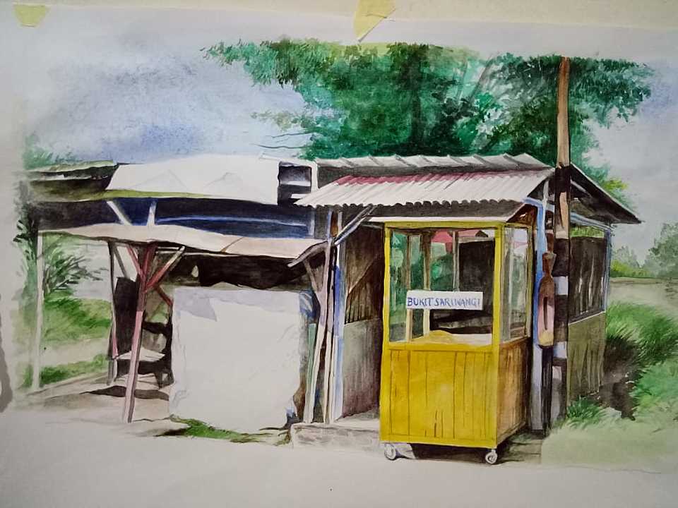 DITINGGAL MUDIK