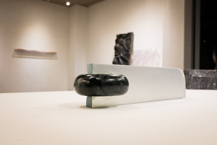 Integrasi Green Marble, Resin 56x18x14 cm