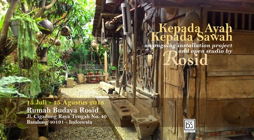 Kepada Ayah Kepada Sawah (installation detail)