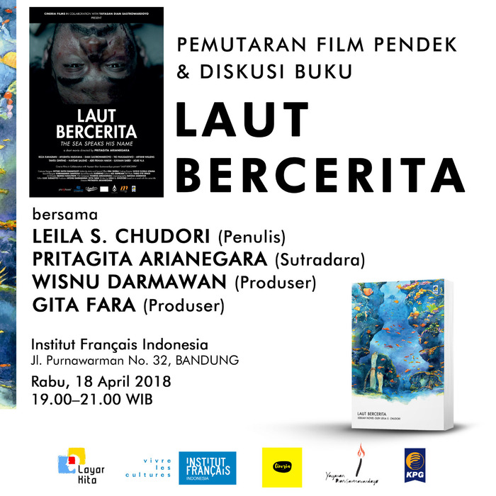 Pemutaran Film Pendek & Diskusi Buku : Laut Bercerita | Institut